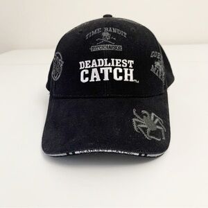 Deadliest Catch Alaska Black Hat Cap - OSFM